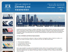 Tablet Screenshot of dennislam.com